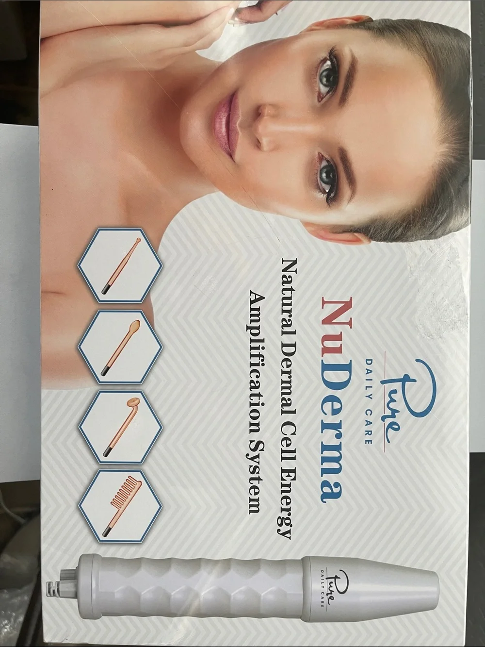Pur DailyCare Nu DermaHandheld Skin Care Device - White/Silver